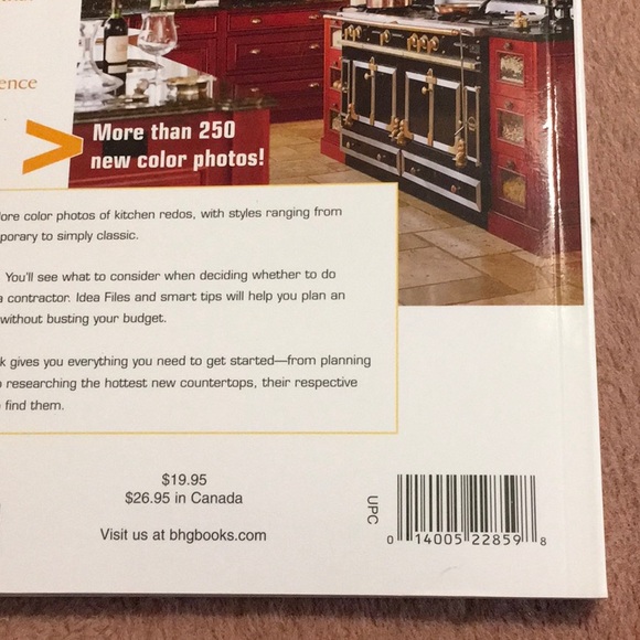 Kitchen deco books. House Beautiful, Better Homes and Gardens, Popular Mechanics - Picture 4 of 5